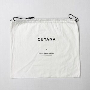 Cuyana Dust Bag Cotton Drawstring Pouch Storage‎ Travel Bag for Shoes and Bags